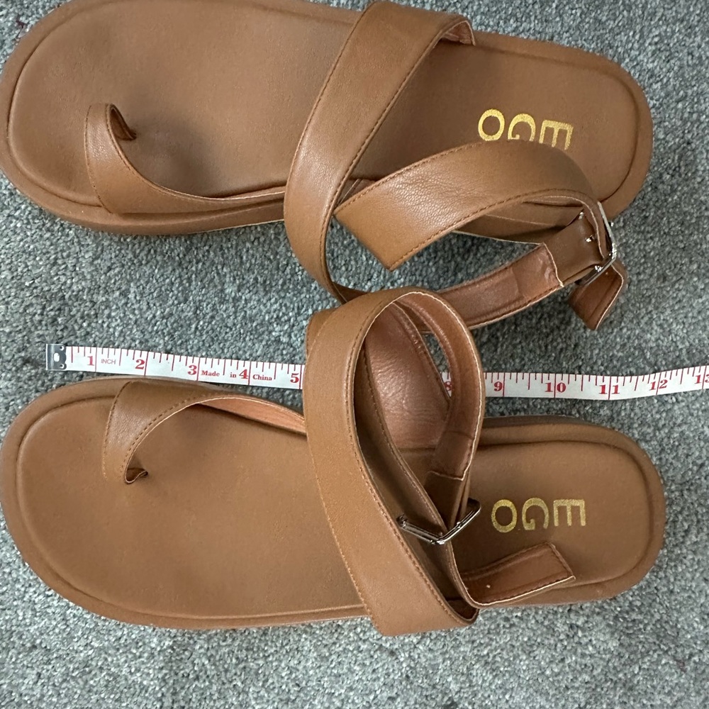 EGO platform ankle strap Sandals